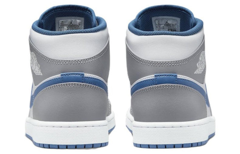 Air Jordan 1 Mid 'Cement Grey True Blue' – DQ8426-014